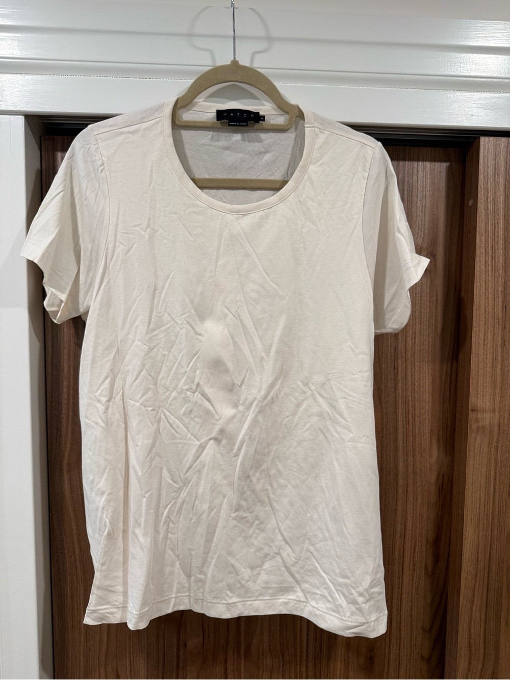 Hatch Breastfeeding Tee in Off-White